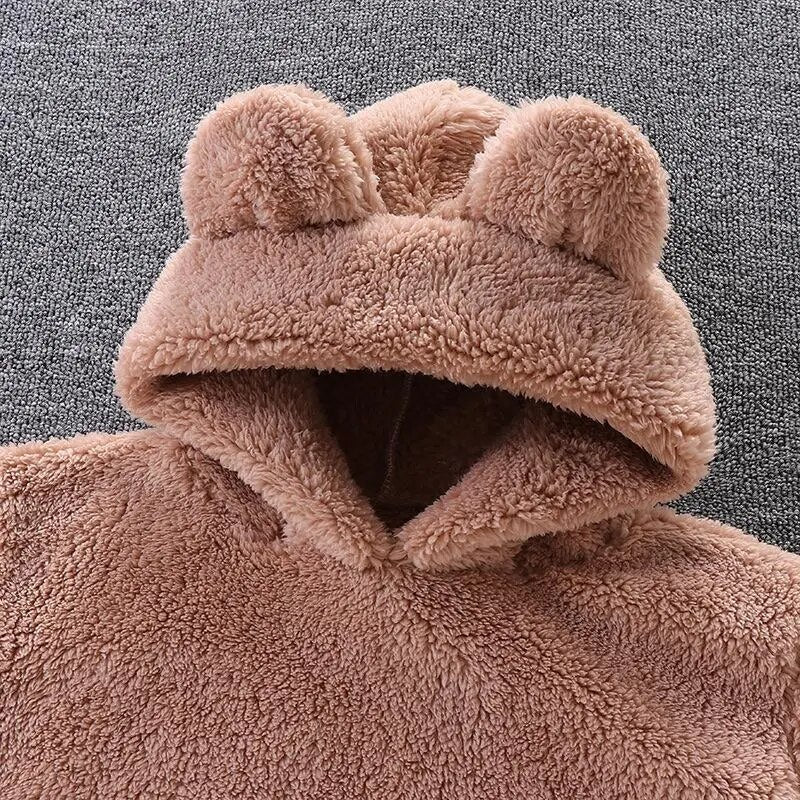 Woolen Bear Hoody Suit