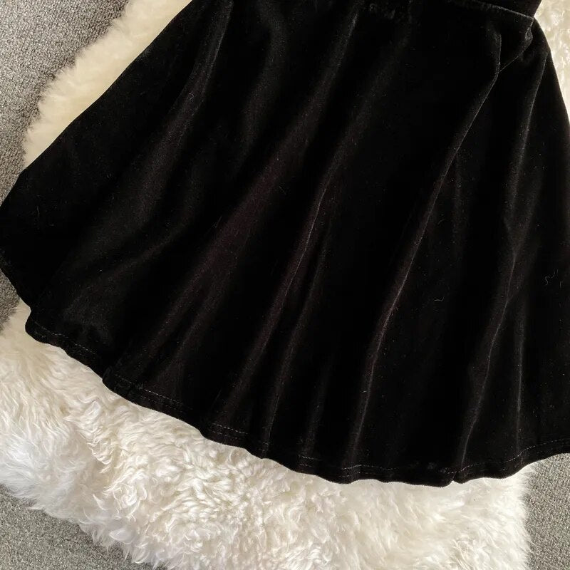 Spaghetti Strap A-Line Dress