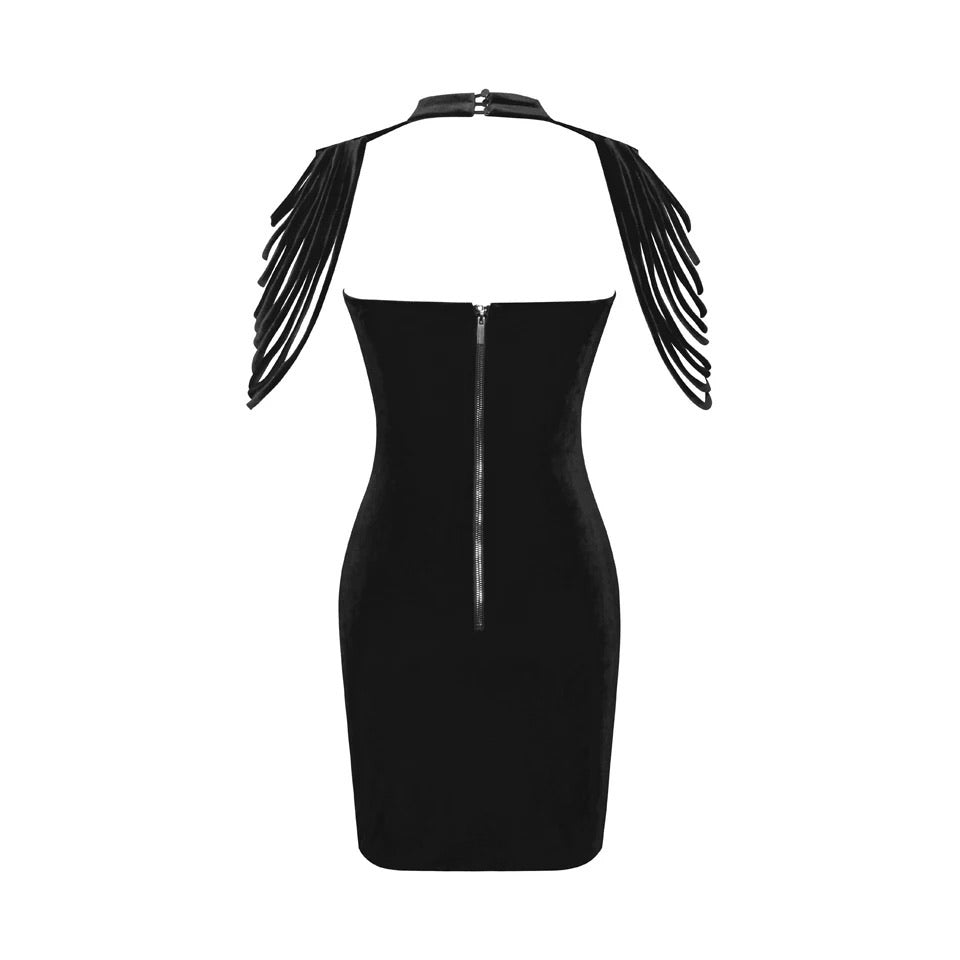 Velvet Sleeveless Dress