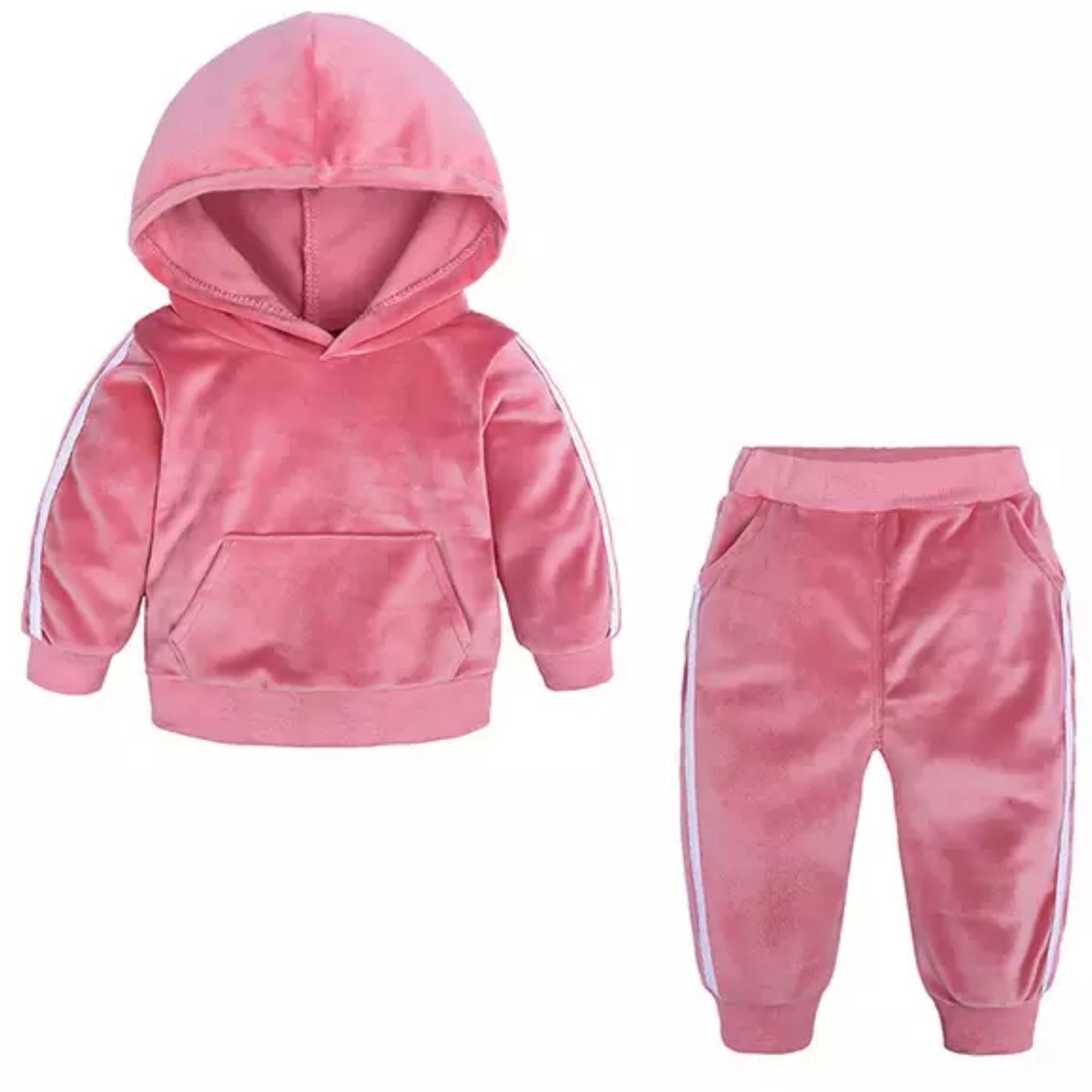 Baby Velvet Hoodie & Pants