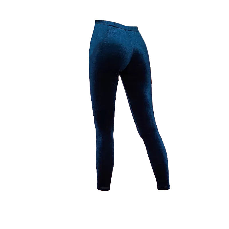 Velvet Cropped Leggings