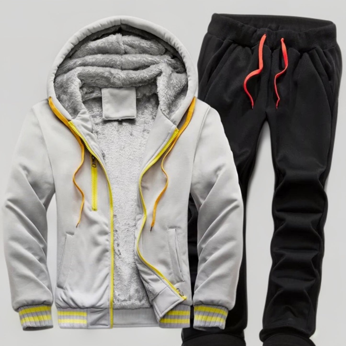 Velvet Hoodie and Sweatpants