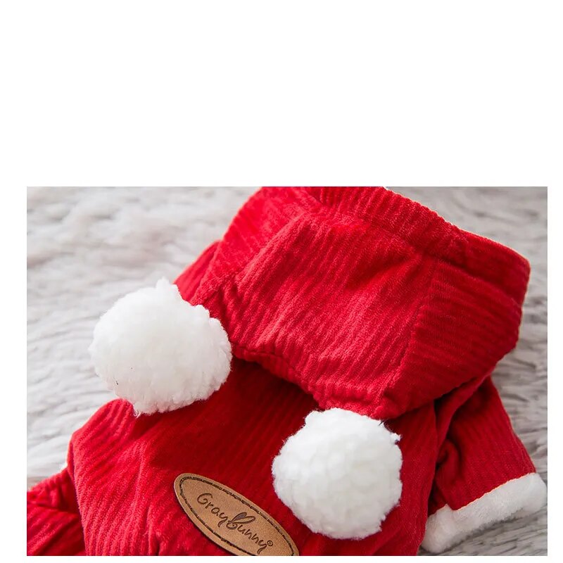 Velvet Four-legged Jumpsuit