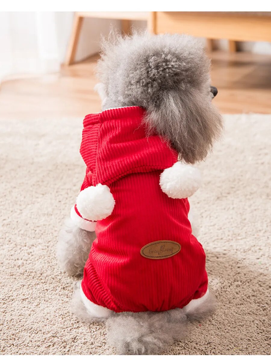 Velvet Four-legged Jumpsuit