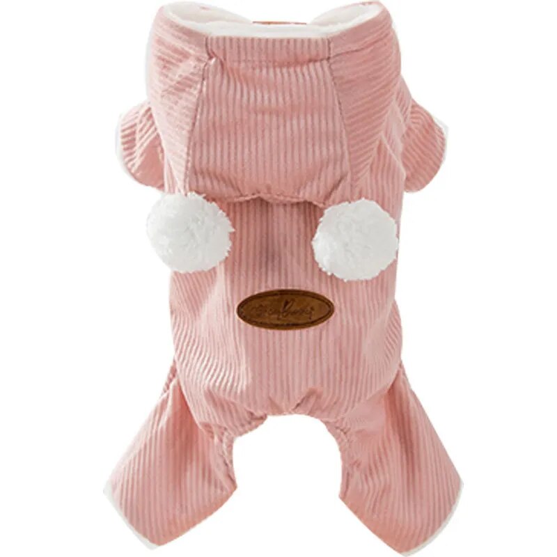 Velvet Four-legged Jumpsuit