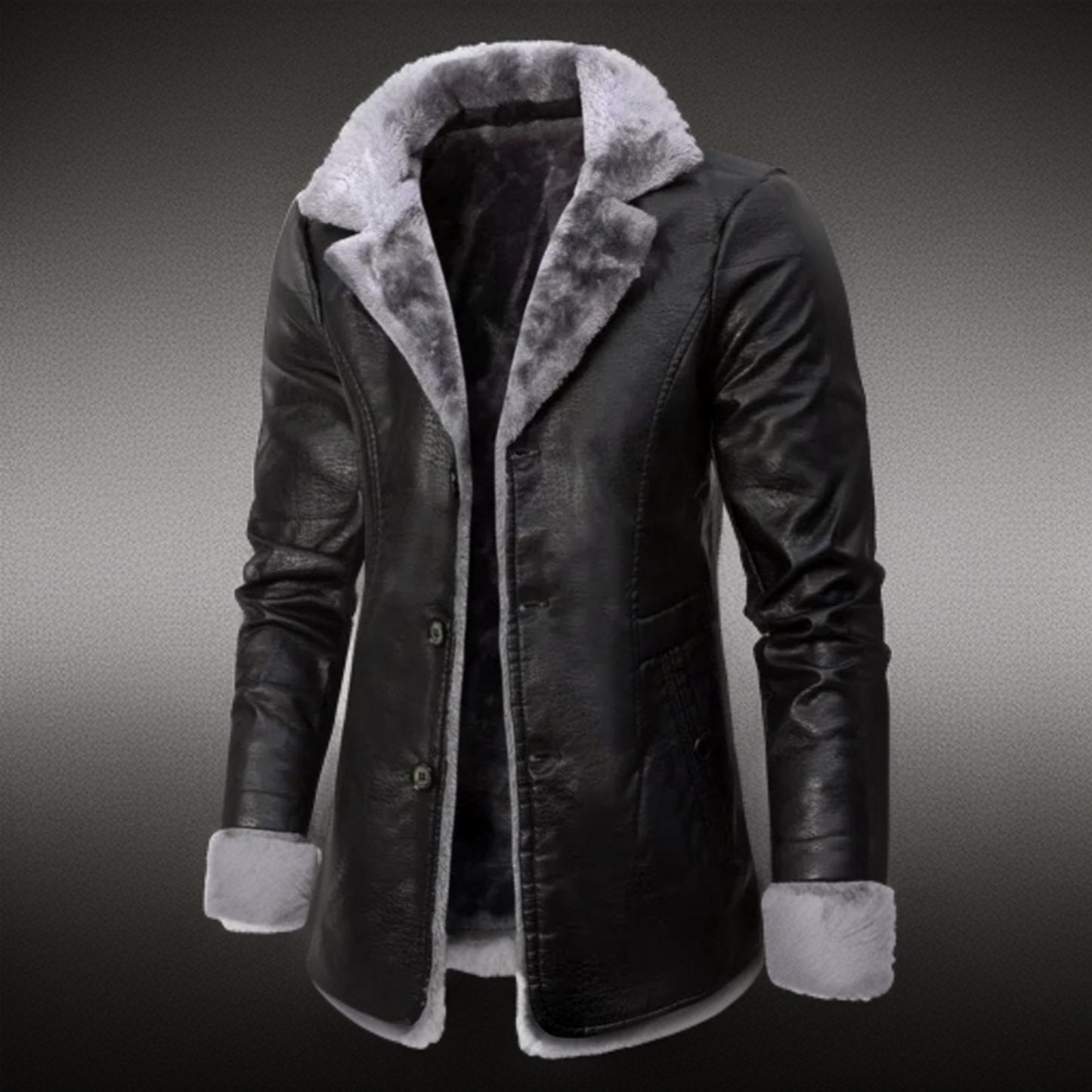 Business Casual Leather Jacket