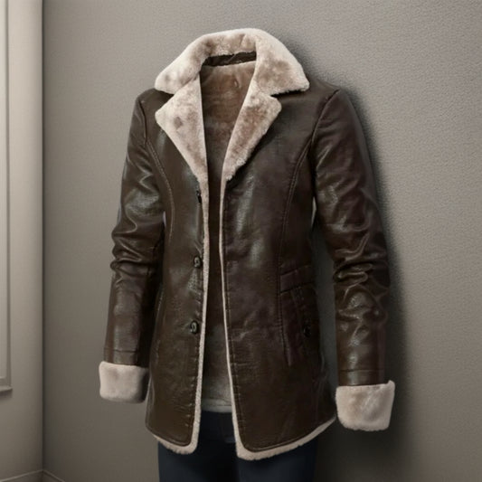 Business Casual Leather Jacket