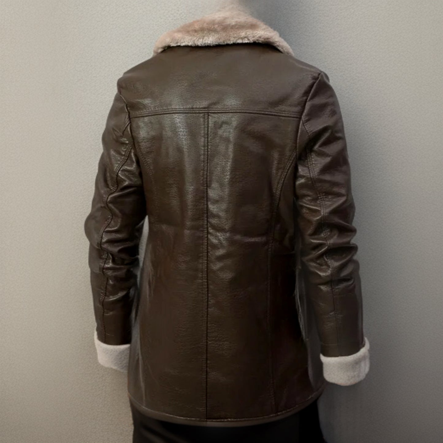 Business Casual Leather Jacket