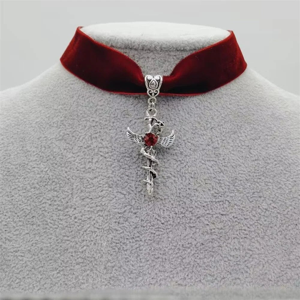 Velvet Charmed Choker