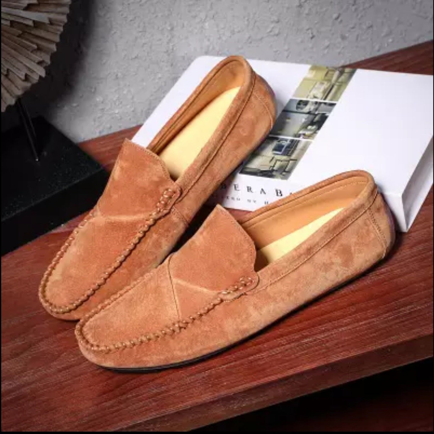 Suede Moccasins