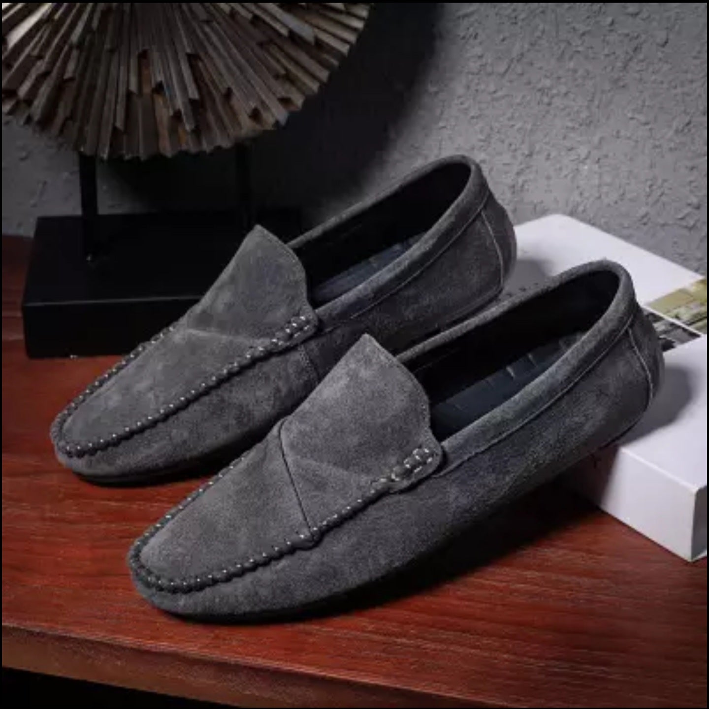 Suede Moccasins