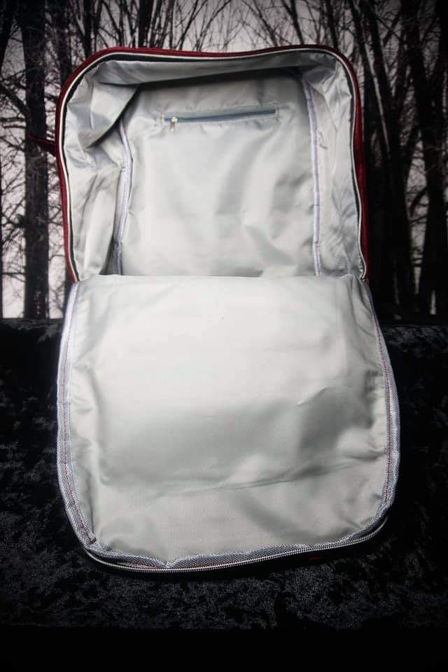 Large Velvet Backpack