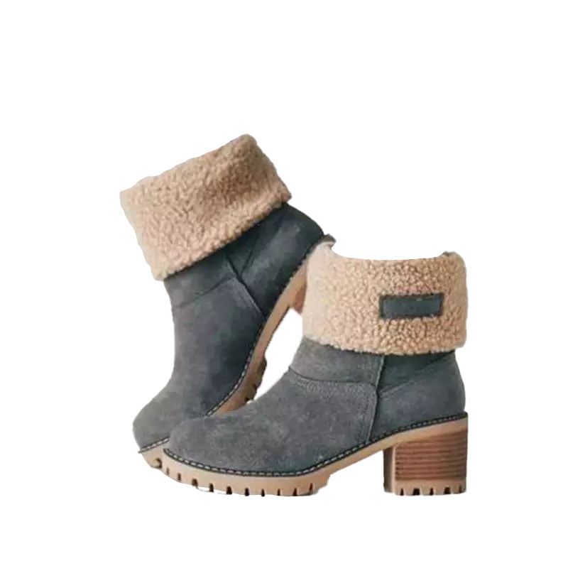 Suede Winter Boots
