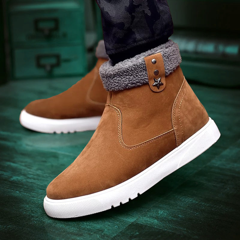 Fleece Star High Tops