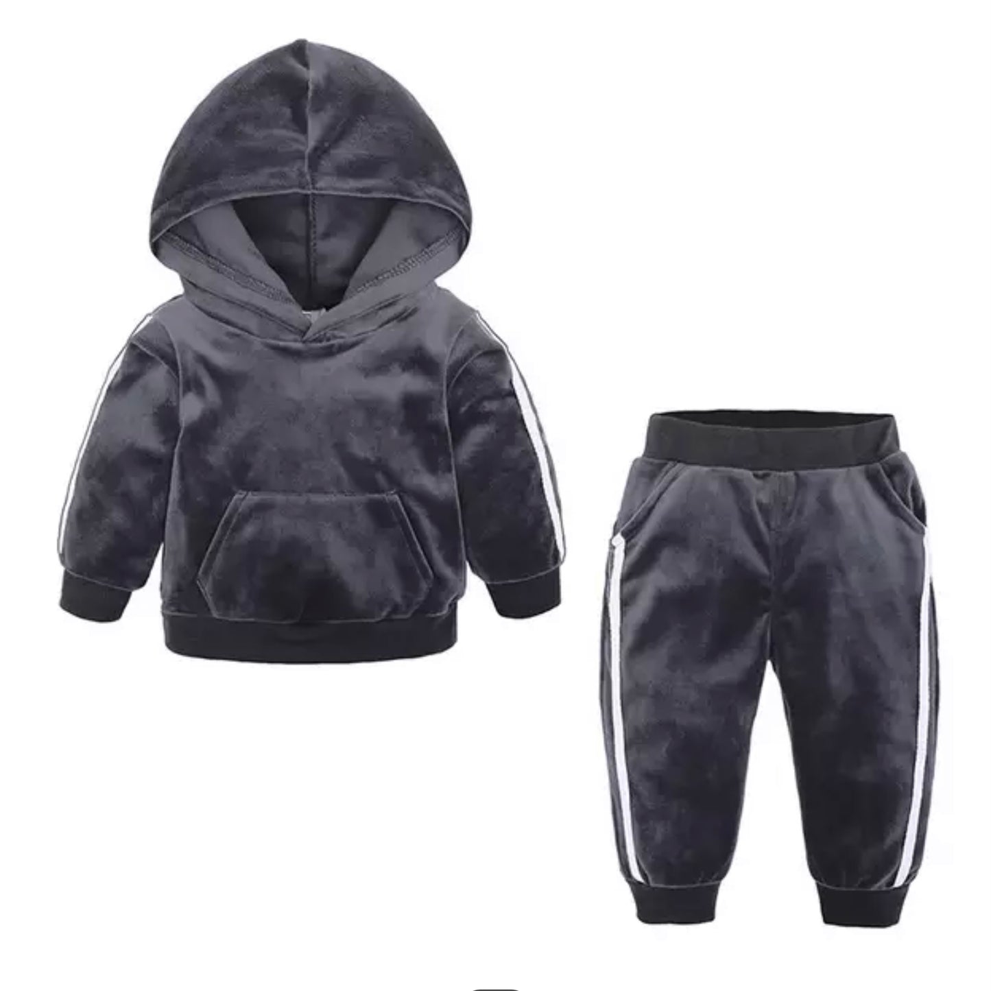 Baby Velvet Hoodie & Pants