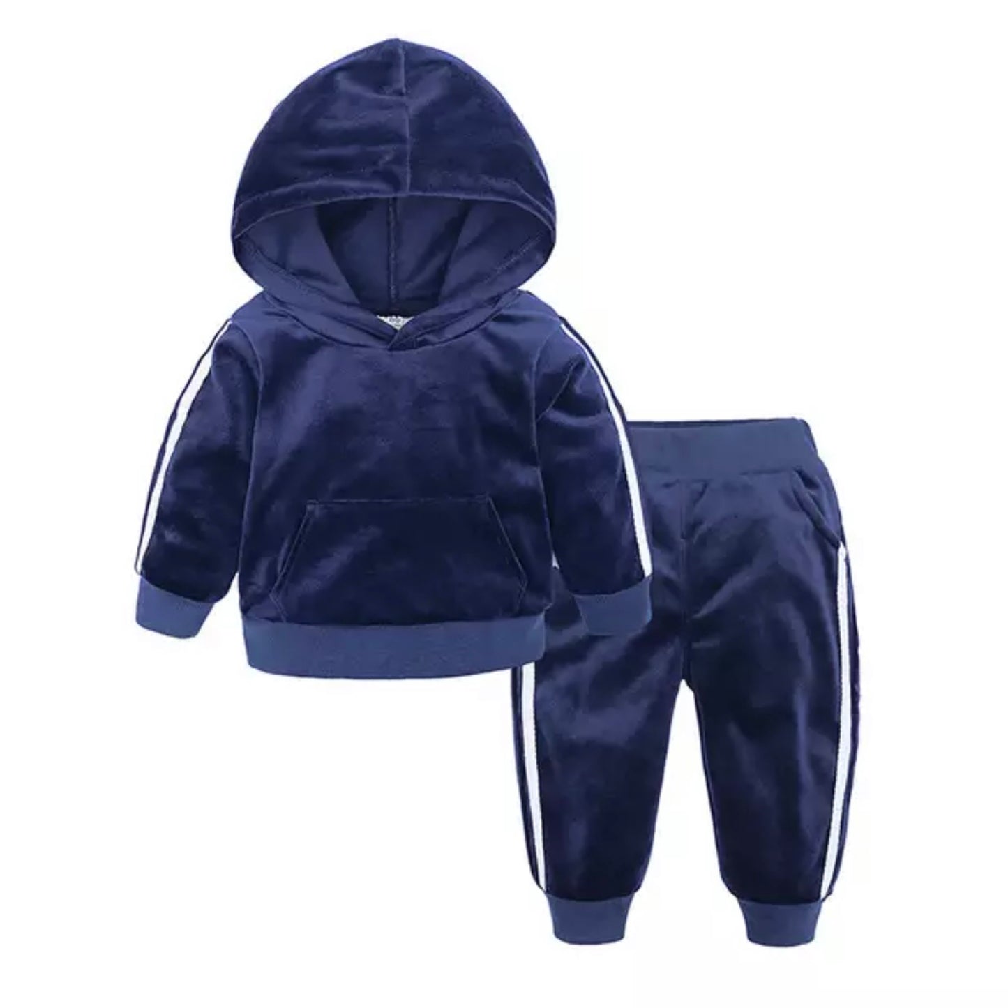 Baby Velvet Hoodie & Pants