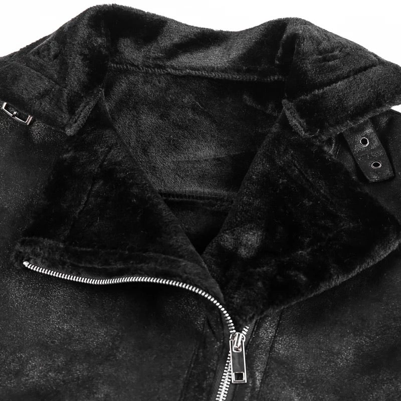 Velvet Motorcycle Jacket