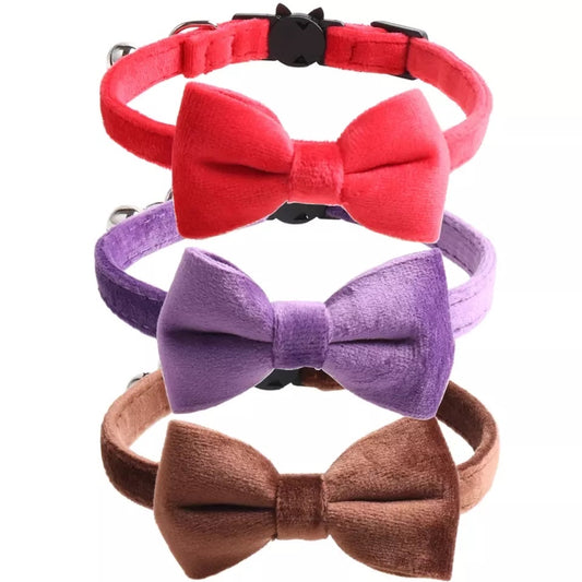 Velvet Cat Collar