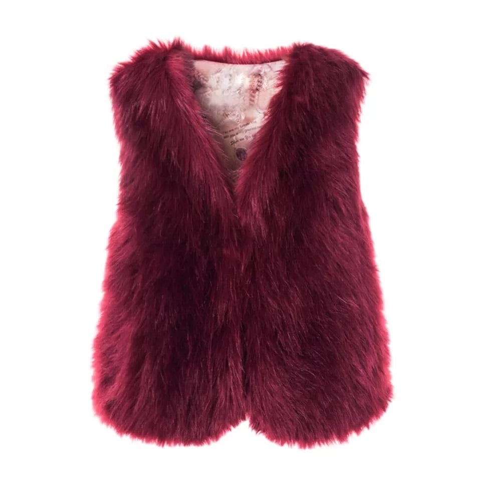 Velvet Gilet Vest