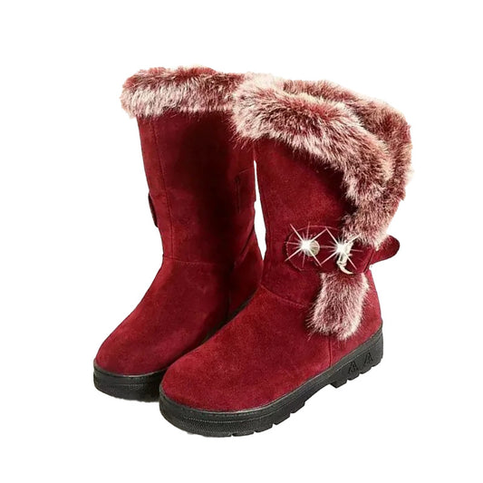 Plush Fur Boots