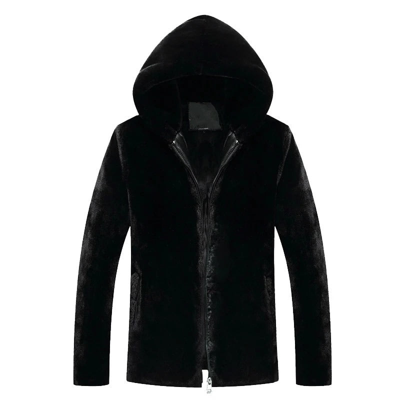 Plush Hoodie or Lapel