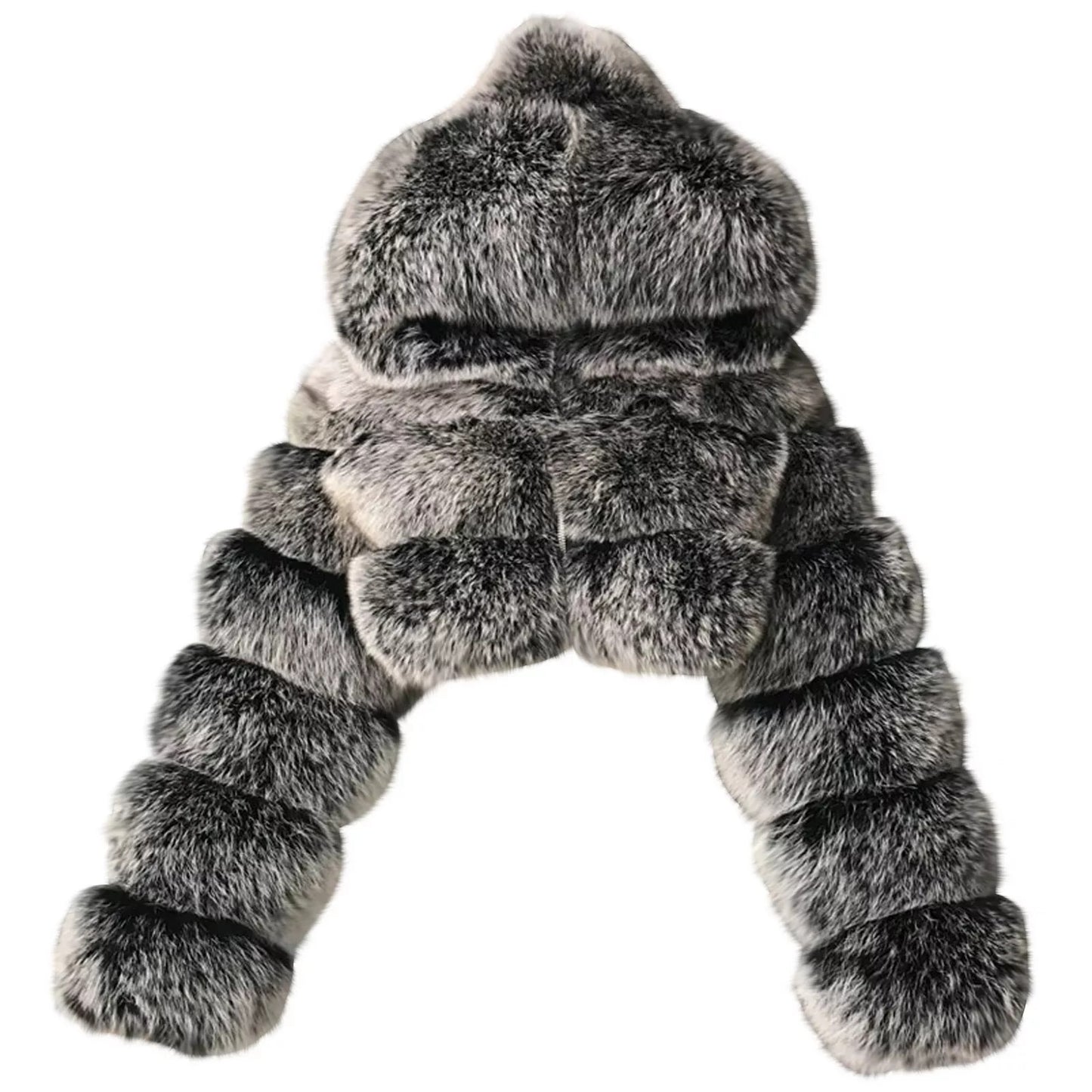 Plush Cropped Hoodie