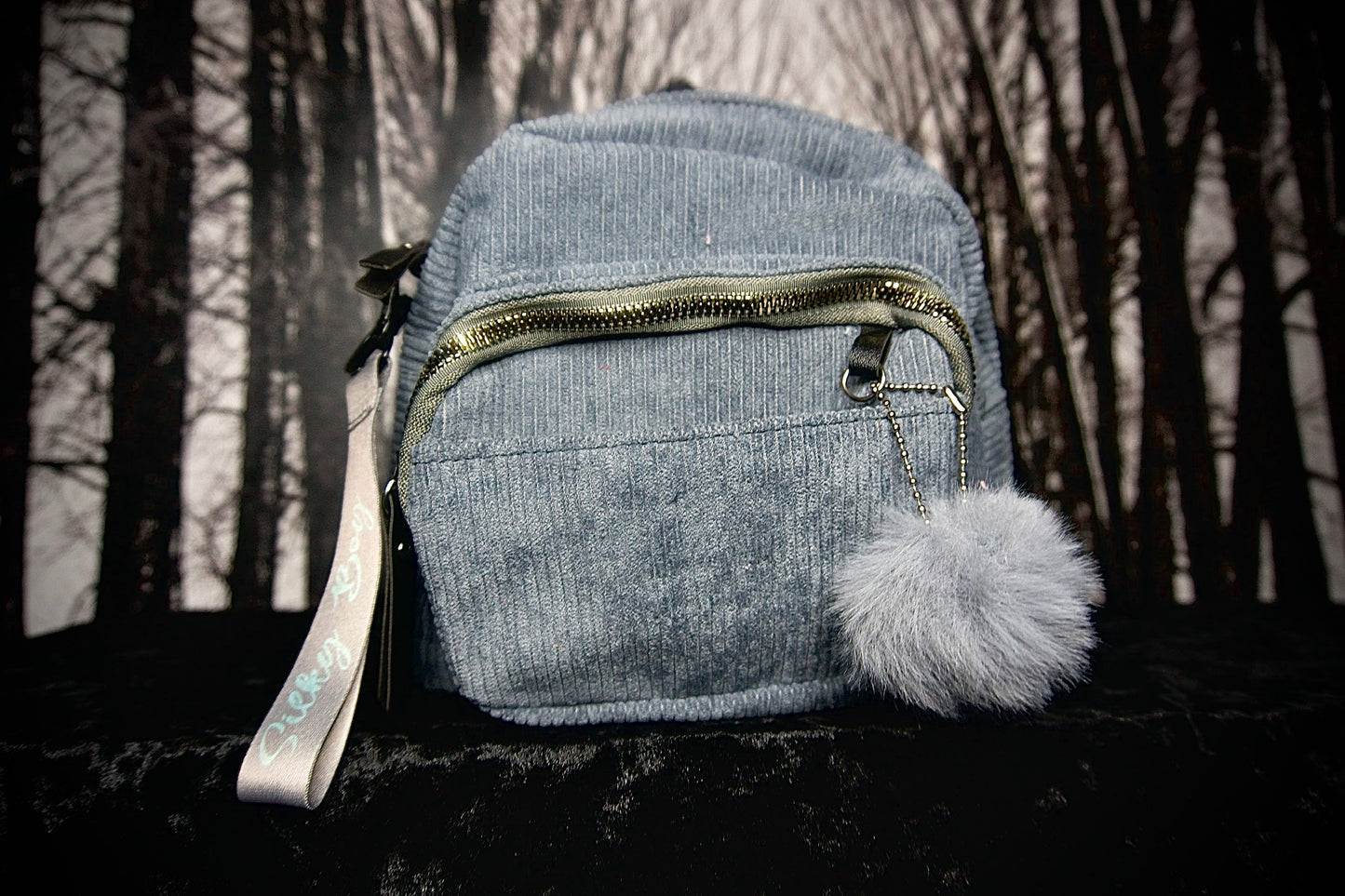 Small Velvet Backpack