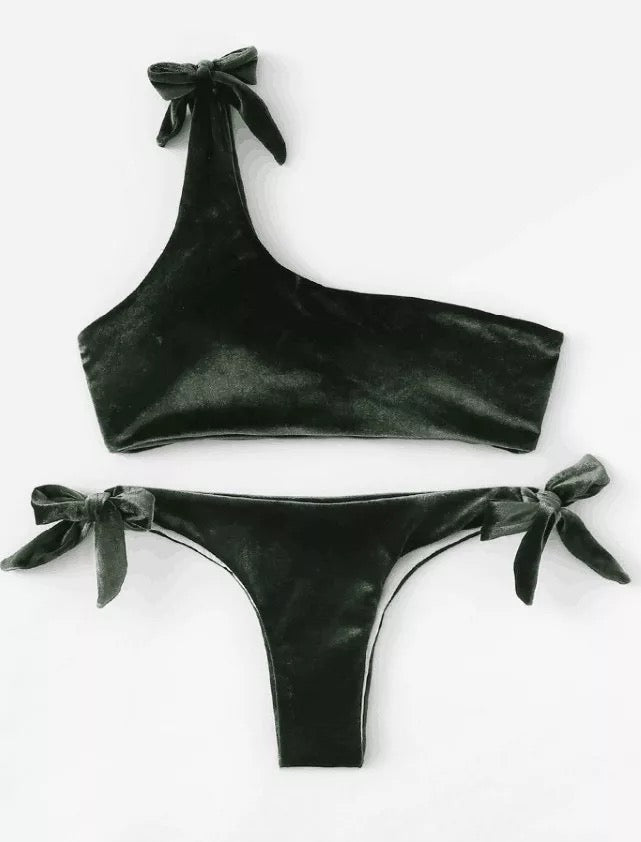 Velvet Two Piece Swim Suit