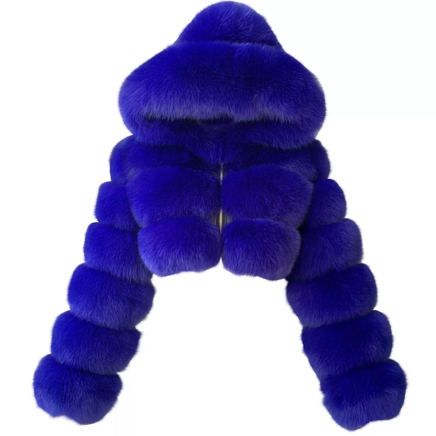 Plush Cropped Hoodie