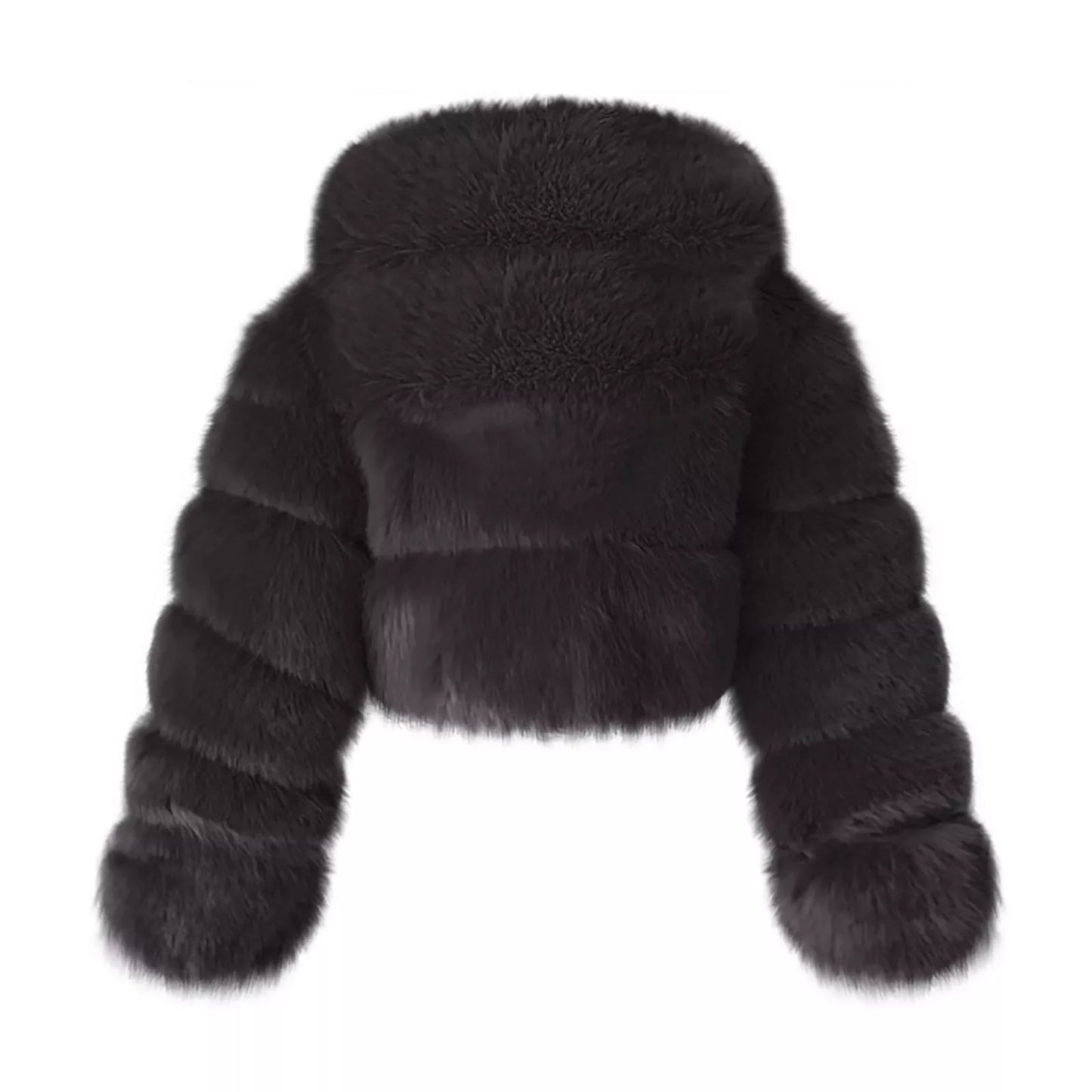 Plush Cropped Hoodie