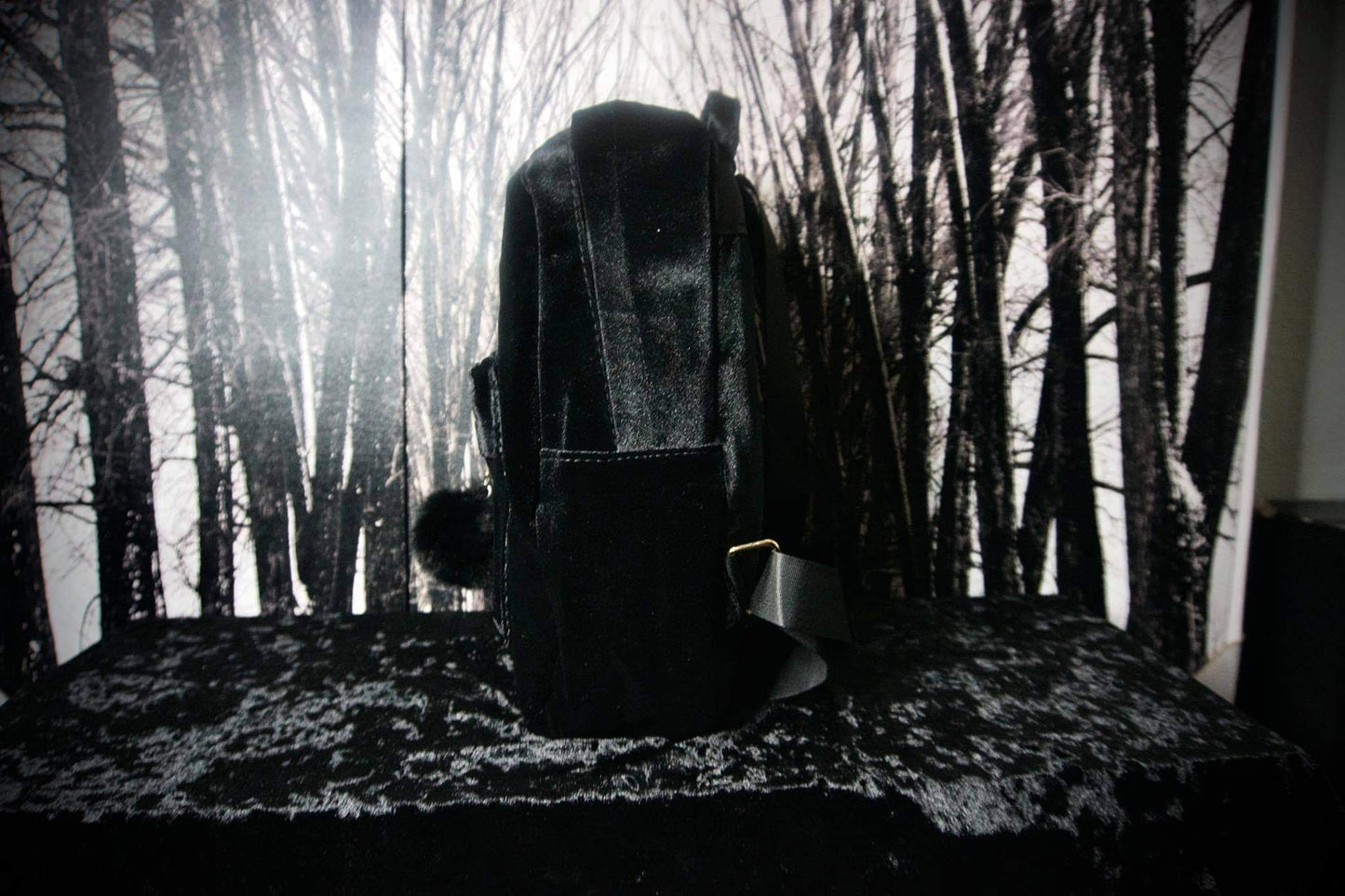 Medium Velvet Backpack