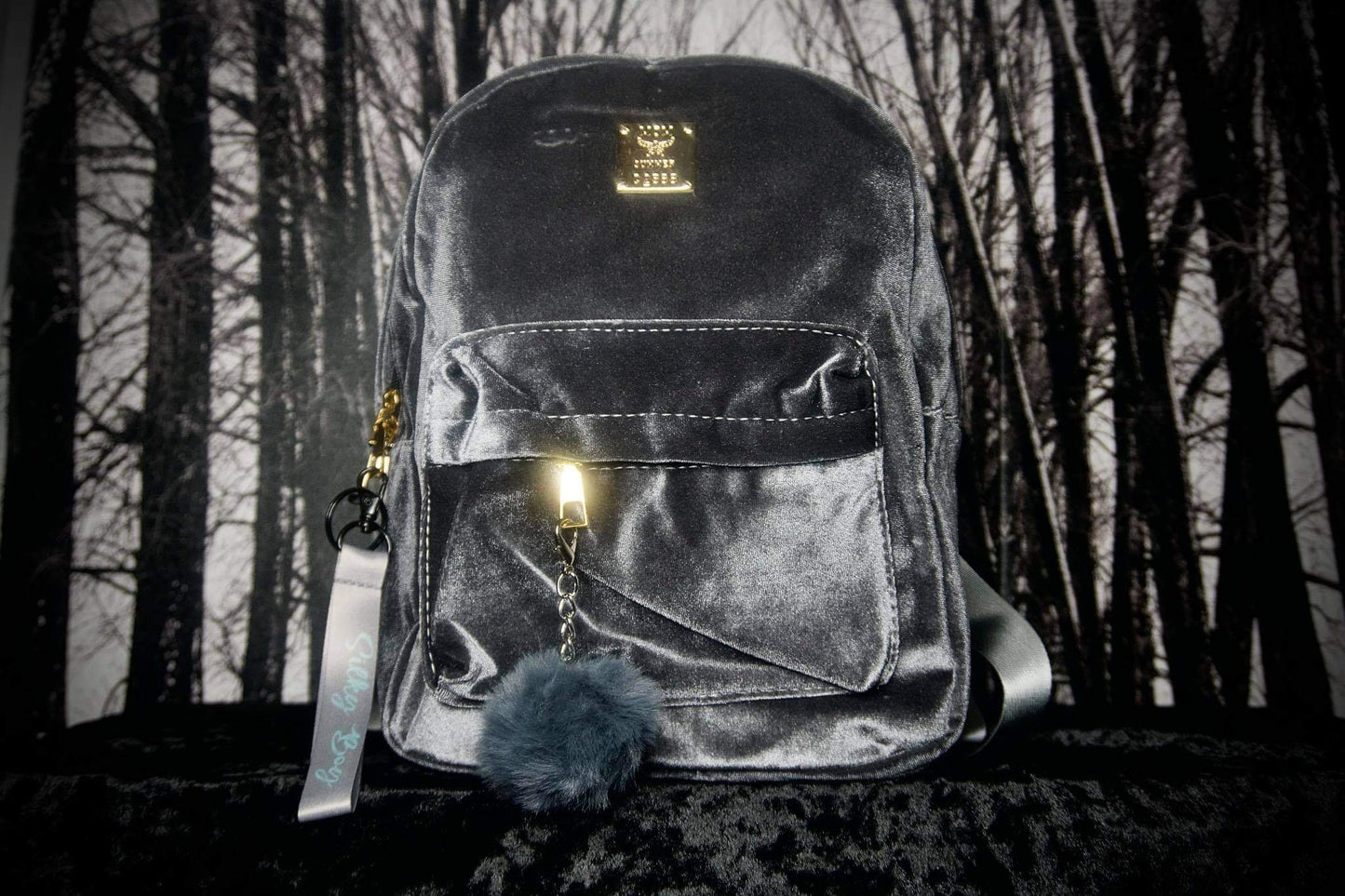 Medium Velvet Backpack