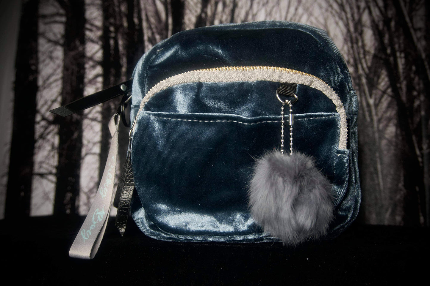 Small Velvet Backpack