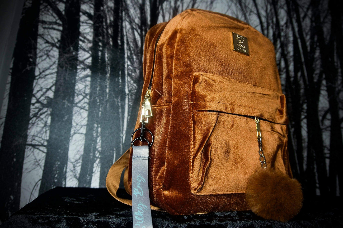 Medium Velvet Backpack