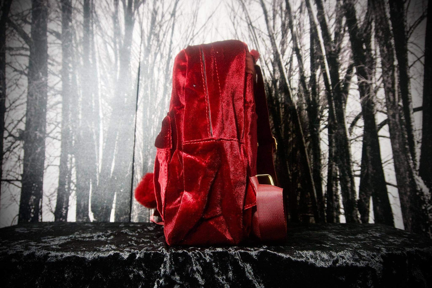 Medium Velvet Backpack